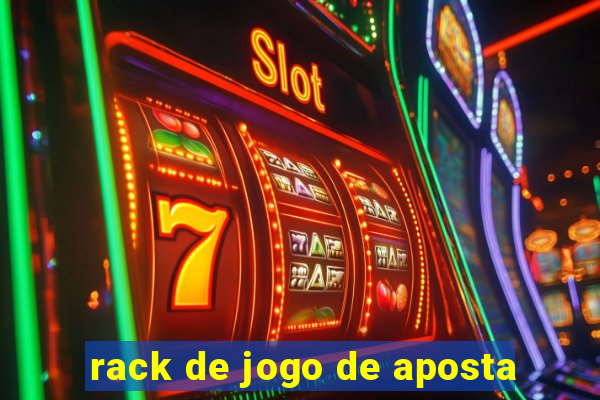 rack de jogo de aposta